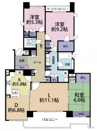 マンション 泉町 パーク・ハイム夙川泉町