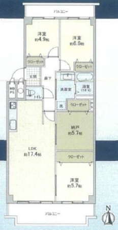 マンション 川添町 サニークレスト夙川公園