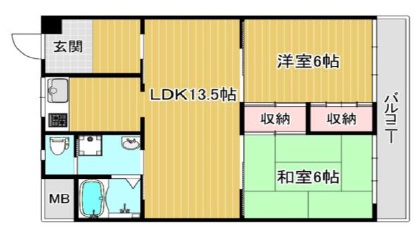 マンション 小松西町 鳴尾小松住宅２号棟Ｂ