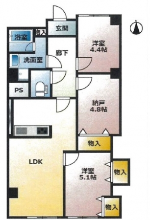 マンション 松山町 西宮ハウス