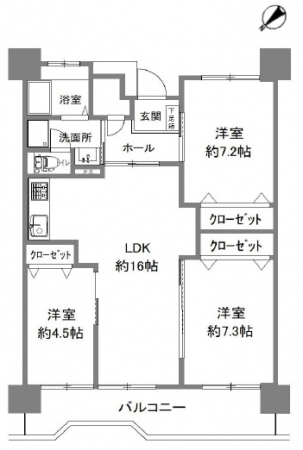 マンション 高須町 武庫川あおぞらのまち２６号棟