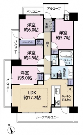 マンション 甑岩町 ワコーレヒルズ苦楽園ＭＩＲＡＩ