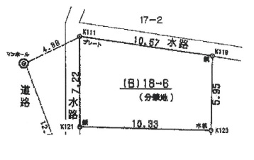 土地 上大市 上大市１丁目　土地