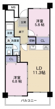 マンション 高須町 武庫川あおぞらのまち２５号棟