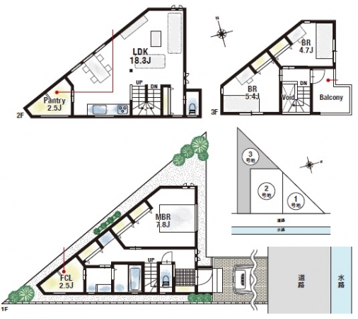 新築一戸建て 堤町 堤町（３号地）新築戸建　