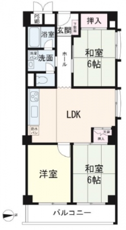 マンション 泉町 香枦園スカイハイツ