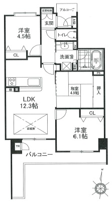 マンション 伏原町 ロイヤル西宮北口アモーレ