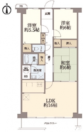 マンション 高須町 武庫川あおぞらのまち　２６号棟